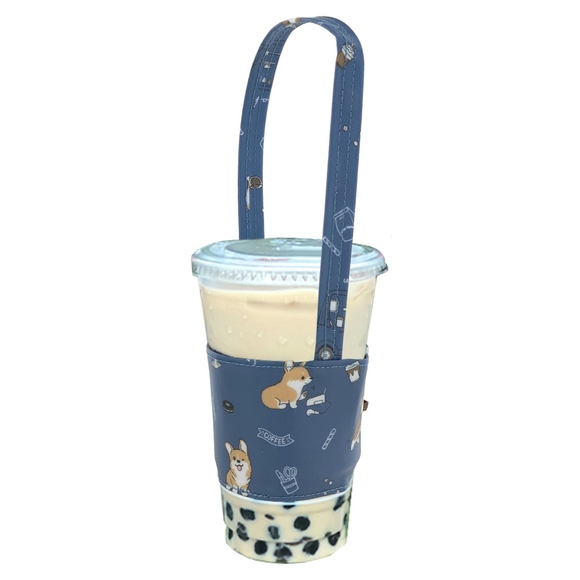 Uma Hana Accessories - Waterproof Corgi Portable Drink Holder Carrier